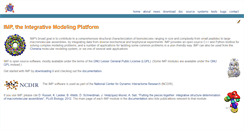 Desktop Screenshot of integrativemodeling.org